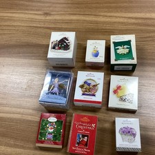 Hallmark Keepsake Ornament Collection – 9 Ornaments – Original Boxes picture