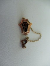 USA FRATERNITY PIN SIGMA GAMMA GAMMA. GOLD FILLED. 942 picture
