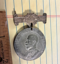 1911 King’s Medal Award - London County Council for Punctual Attendance England picture