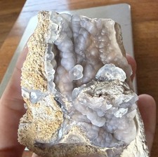 BLUE FOREST Petrified Wood, Eden Valley,  Wyoming - Botryoidal Specimen picture