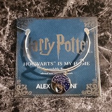 Alex and Ani X Harry Potter Hogwarts is My Home Expandable Bangle W/ Swarovski picture
