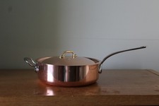 Mauviel 1830 M'Heritage M'150 S Copper Saute Pan with Cast Stainless Handles picture