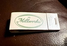 The Millworks At Mill Falls, NH, Full Unstruck Slim Matchbook picture