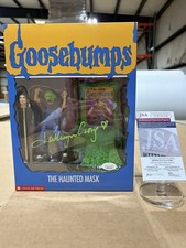 Kathryn Long Signed Autographed Trick Or Treat Goosebumps Haunted Mask JSA COA  picture