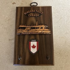Vintage Niagara Falls Canada Maid Of The Mist Key Hook Hanger picture