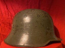 WWII WW2 RARE Early Original German Helmet /w Liner Militaria | CHECK DESC picture
