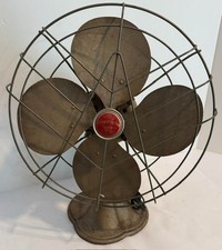Vintage Emerson Junior 10-Inch Oscillating Fan (Model 2660-D)-Working picture
