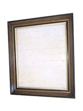XLarge Antique c. 1870s Victorian Walnut and Ebonized Frame holds 24.5
