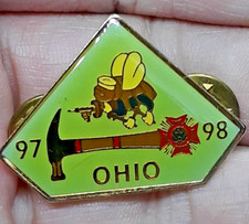 Vintage Ohio VFW Lapel Pin 1997 - 1998 Hammer Bee Design picture