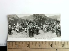 Blackfeet Indians Stereoview Keystone View Co. 1933 Native American Culture picture