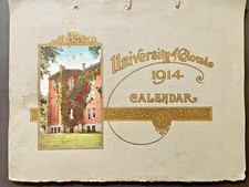 University of Colorado 1914 Calendar Illustrated Original picture