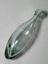 Antique Kilner Bros “K”  Blob Top Torpedo Bottle  Green  Glass 8-3/4