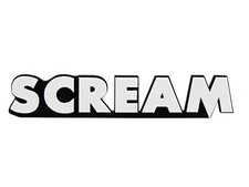 Scream 3D Logo Sign Display Horror Movie Wall Desk Shelf Art 8