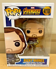 Funko POP Marvel: Avengers Infinity War - Bucky Barnes with Weapon #418 *NEW picture