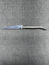 Vintage Laguiole Extra folding pocket knife with a metal handle picture