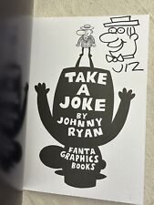 Take a Joke by Johnny Ryan ~ SIGNED ~ Angry Youth Comix ~ Fantagraphics picture