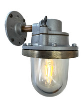(1) Crouse Hinds Explosion Proof Sconce Light VTG Industrial Glass Vanity V160 picture