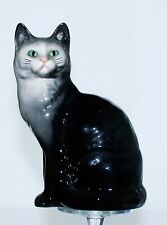 BESWICK Sitting Black & Grey Cat – Model No. 1031 picture