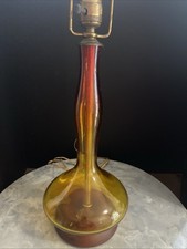 Blenko Wayne Husted 5815 Tangerine Lamp picture