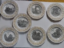 7 Crown Ducal England George Washington Memorial Bicentennial 1732-1932 Plates picture