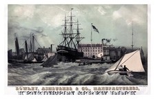 Philadelphia Kensington Screw Dock Standard Postcard picture