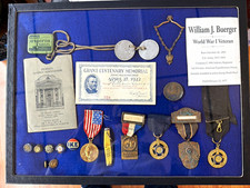 ID'd Wounded Veterans' Grouping 30th Infantry, 3rd Div AEF. Grant 100th Bday picture