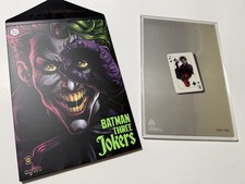 Batman Three Jokers DC COIN .999 Silver 1oz ArtworkProof Coin #556 of 1000 picture