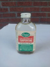 Craig’s Spirits of Turpentine glass bottle (1.5 oz.) International Distributors picture
