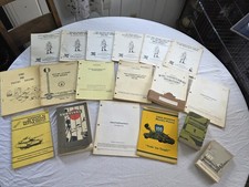 Lot Of Military Manuals And Books From The 80's And 90's picture