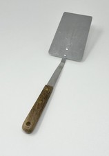 Vintage Robinson Knife Co. Solid Spatula Stainless Steel Wood Handle USA Made picture
