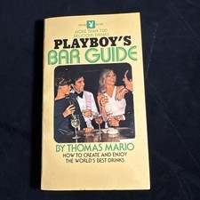 Thomas Mario PLAYBOY Bar Guide 1971 Vintage Book Paperback MCM picture