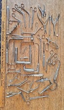 Lot of Vintage Medical Surgical Doctor Instruments Tools 1930's 1940's Antiques picture