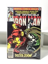 Iron Man #150 (VF) Newsstand Bronze Age Marvel Comics 1981 Doctor Doom Cover picture