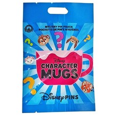 2024 Disney Parks Character Mugs Unopened Mystery Pack of 5 pins Sealed Bag picture