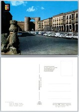 Continental Avila City Walls Postcard picture