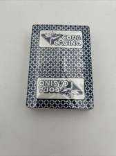Vintage Copa Casino Playing PGC Poker Cards Deck Blue - New picture