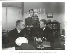 1954 Press Photo Van Johnson, Jose Ferrer, Robert Francis in 