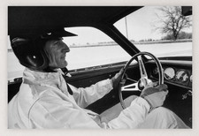 18X12 KEN MILES 1965 SHELBY GT350 WILLOW SPRINGS PHOTO REPRODUCTION POSTER picture