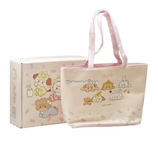 Mikko Illustrations Baby Series Tote Bag Cream Pink Handbag With Box Kawaii Gift picture