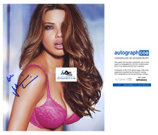 SUPERMODEL ADRIANA LIMA AUTOGRAPH SIGNED 8x10 PHOTO VICTORIA'S SECRET ACOA picture