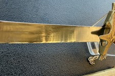 Vintage Beautiful Saudi Arabian Saif Ceremonial Sword Palm Decorator picture