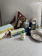 Lot Vintage 70s Avon Collectible Perfume Cologne Bottles Jukebox Bears Mustang  picture