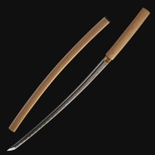 Handmade 1060 Carbon Steel Shirasaya Katana Samurai Collectible Gift for All picture