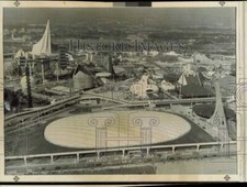 1970 Press Photo Aerial view of the Expo Fairgrounds - lra56974 picture