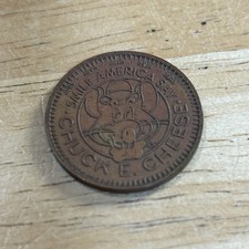 VINTAGE 1983 CHUCK-E-CHEESE TOKEN picture