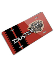 1970 - 1975 Plymouth Duster Emblem Novelty License Plate - Aluminum - 16 colors picture