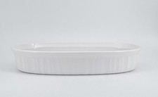 Vintage CorningWare F-21-B White Oval Baking Dish 1 Liter Casserole picture