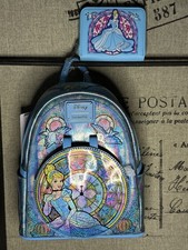Loungefly Disney Princess Cinderella Stained Glass with Wallet picture