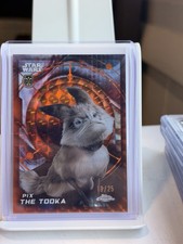 2026 Topps Chrome Star Wars Pix the Tooka Orange Geo 19/25 picture