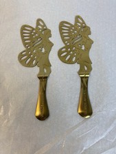 Vintage Fairy GRANDE ABSANTE Absinthe spoon lot of 4 decorative spoons 6” picture